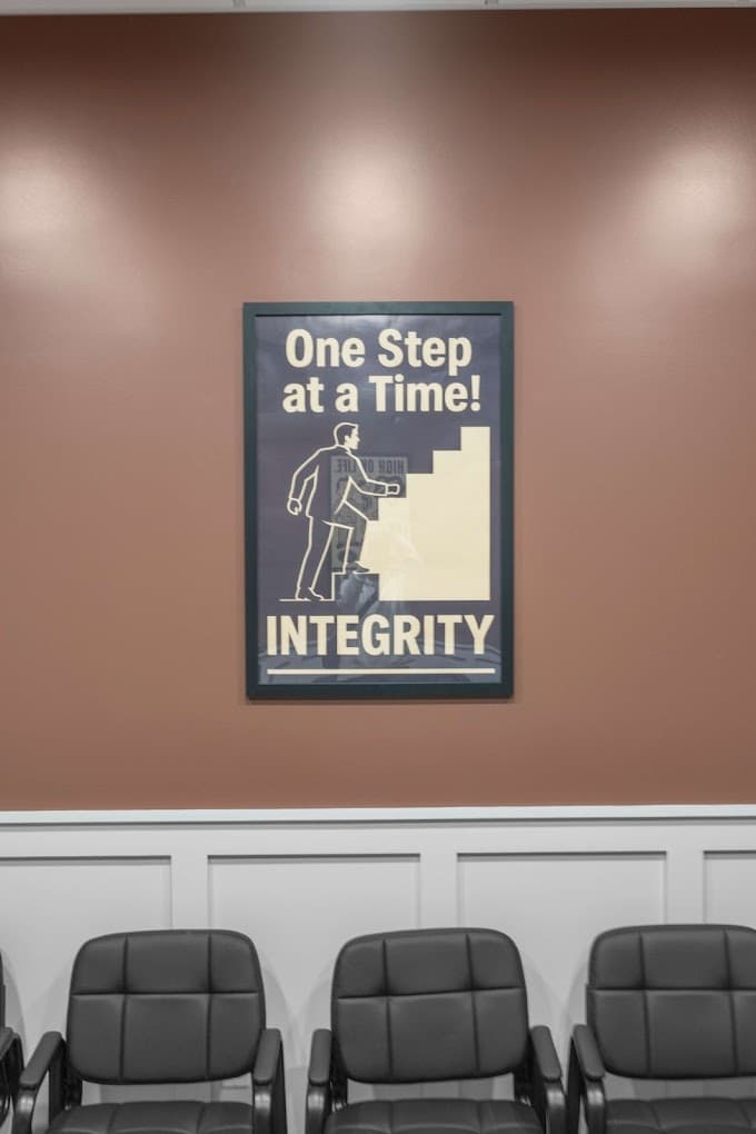 Integrity Treatment Partners facility poster