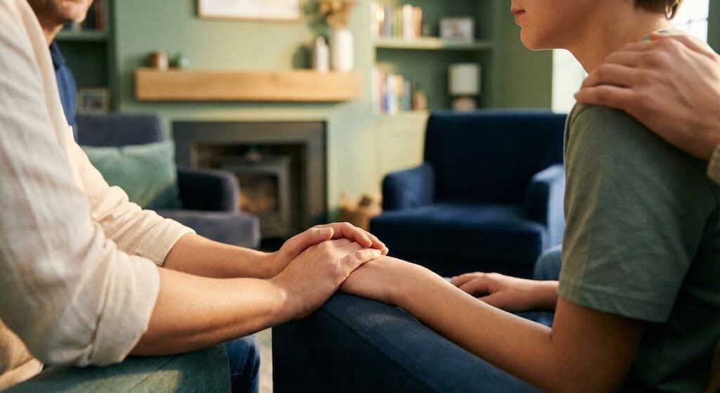 Family therapy session providing support for addiction recovery in Long Island | Integrity Treatment Partners