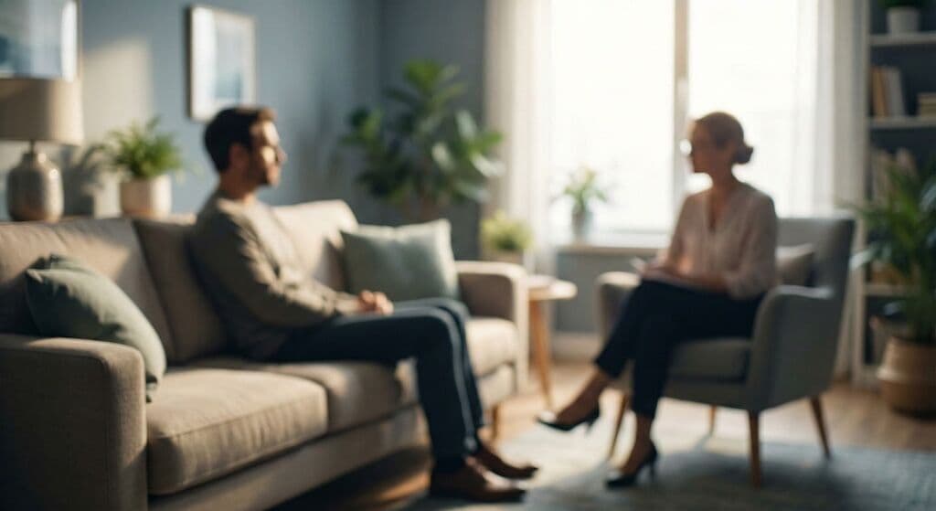 One-on-one individual counseling session with licensed therapist in outpatient rehab Long Island | Integrity Treatment Partners
